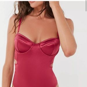 Out From Under Cut It Out Bustier Bodysuit